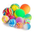 Bouncy Balls Pllieay, 12 peças de cores mistas, 3 tamanhos para crianças