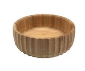 Bowl Canelado de Bambu 19cm Oikos