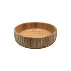 Bowl Canelado de Bambu Grande 22cm - Oikos