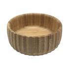 Bowl Canelado de Bambu Oikos 15cm Redondo