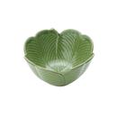 Bowl Cerâmica Banana Leaf Verde 13x7 cm Lyor