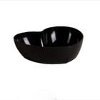 Bowl Coracao Le Chef Preto 26X22X7 Cm Sobremesa Petisco Ref - Paramount