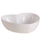 Bowl Coração Tigela Branca LE CHEF 26x22x7 Cm 1798 Paramount