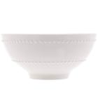 Bowl de Porcelana New Bone Pearl Branco 15x7cm 590ml - Lyor