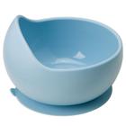 Bowl de Silicone com Ventosa Azul 350ml Buba 15633