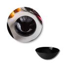 Bowl De Vidro Opalino Harena Black 20Cm Luminarc