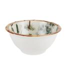 Bowl Em Melamina Borda Em Bambu 15X6cm - Entrecasa