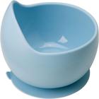 Bowl Em Silicone Com Ventosa Azul - Buba