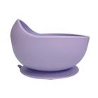 Bowl Em Silicone Com Ventosa - Letoy - Roxo