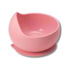Bowl em silicone com ventosa rosa - buba