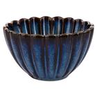 Bowl Hadassa em porcelana D11,5xA6,7cm cor azul escuro - L'Hermitage