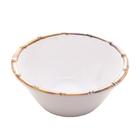 Bowl Melamina Bambu Branco 15X6Cm - Bon Gourmet