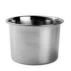 Bowl Multiuso Aço inox - 1.3L - 13x13x10Cm - 1 unidades - Cromus Linha Profissional Allonsy - Rizzo