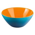 Bowl My Fusion em Acrílico 25 cm Azul e Laranja Guzzini