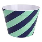Bowl para Pipoca Melamina Azul e Verde 25.5cm - ACASA