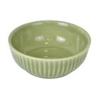 Bowl para Sopa Frisada Verde 500ml Tigela Cerâmica Scalla