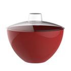 Bowl Plástico Multiuso Com Tampa 650 ml Vermelho Uninjet