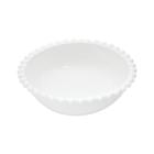 Bowl Porcelana Branco Bolinhas Laterais 11X4Cm