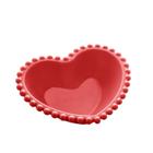 Bowl porcelana coração vermelho Bon Gourmet - Bon gourmet