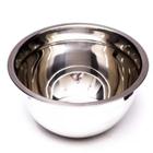 Bowl Tigela de Aço Inox Diâmetro 20 cm Saladas Sobremesas Massas - DASSAUS Tigela Bowl Louça Cozinha Bowl Inox