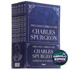 Box 6 Volumes Pregando a Bíblia com Charles Spurgeon Sermões e Esboços Teologia - Livro Cristão