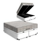 Box Baú com Colchão Molas Ortobom AirTech Queen