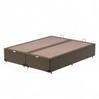 Box Baú Queen Bipartido Suede Prodormir Standard 34x158cm