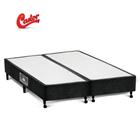 Box Castor Lux Preto Queen Size 158x198x27cm