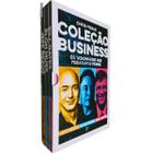 Box Coleção Business: Os Visionários que Mudaram o Mundo Jeff Bezos Elon Musk e Bill Gates Chris Mcnab - Pé da Letra