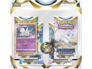 Box de Cartas Pokémon Estampas Ilustradas Espada e - Escudo Tempestade Prateada Copag 25 Cartas