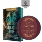 Box Leitura Diária - Bíblia Sagrada NVI Letra Gigante Leão Estrelas + Devocional Dia a Dia Com Calvino