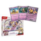 Box Pokémon Alakazam EX Coleção Especial 151 Escarlate e Violeta Original e Lacrado Copag 6 Boosters