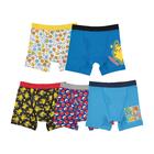 Boxer Briefs Pokemon 5pk, Asst, 4