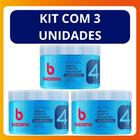 Bozzano Gel Fixador Fator 4 Mega Forte 300g ( Kit c/ 3 unidades )