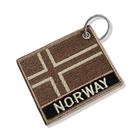 BP0054N-004 Bandeira Noruega Patch Bordado 7,5x6,3cm - BR44