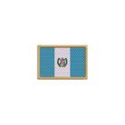 BP0107-001 Bandeira Guatemala Patch Bordado 7,5x5,0cm