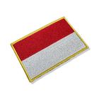 BP0419-021 Indonésia Patch Bordado 10,2x6,8cm - BR44