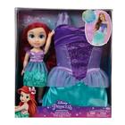 Br1932 - boneca princesas disney ariel c/ fantasia infantil