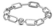 Bracelete Pulseira Feminina Banho Prata 925 de lei Link Me