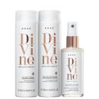 Braé Divine Shampoo 250ml + Condicionador 250ml + Máscara 60ml