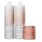 Brae kit revival salon trio shampoo 1l + condicionador 1l + mascara 500g