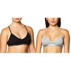 Bralette Calvin Klein Motive de algodão levemente forrado