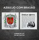 Brasão da família Matos ( no azulejo)