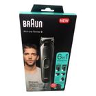 Braun Kit Aparador Elétrico Barba e Cabelo 6 in 1 Sem Fio