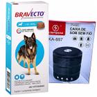 Bravecto Antipulgas e Carrapatos 20 a 40kg 1000mg Envio Imediato - MSD Saúde Animal