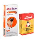 Bravecto Antipulgas E Carrapatos Para Caes 4,5 A 10kg + Sabonete Pet Clean
