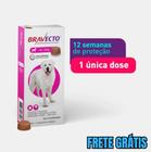 Bravecto Cães de 40 até 56kg Bravecto para Cães, 40 a 56kg 3 Meses de Proteção