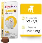 Bravecto Comprimido Para Cães De 2 A 4,5kg