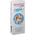 Bravecto Plus Antipulgas e Carrapatos Gatos 2,8 a 6,25Kg cinza - MSD