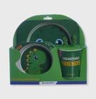 Breakfast set infantil dinossauro 10025696 - ZONA CRIATIVA